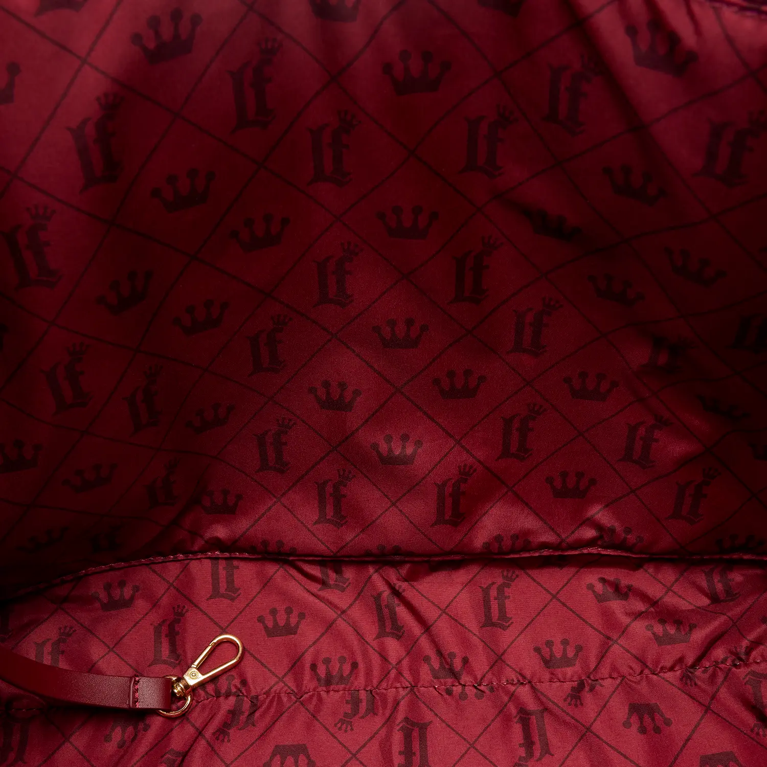Loungefly The Mo Red Convertible Backpack & Tote Crossbody Pin Trader Bag - Image 7