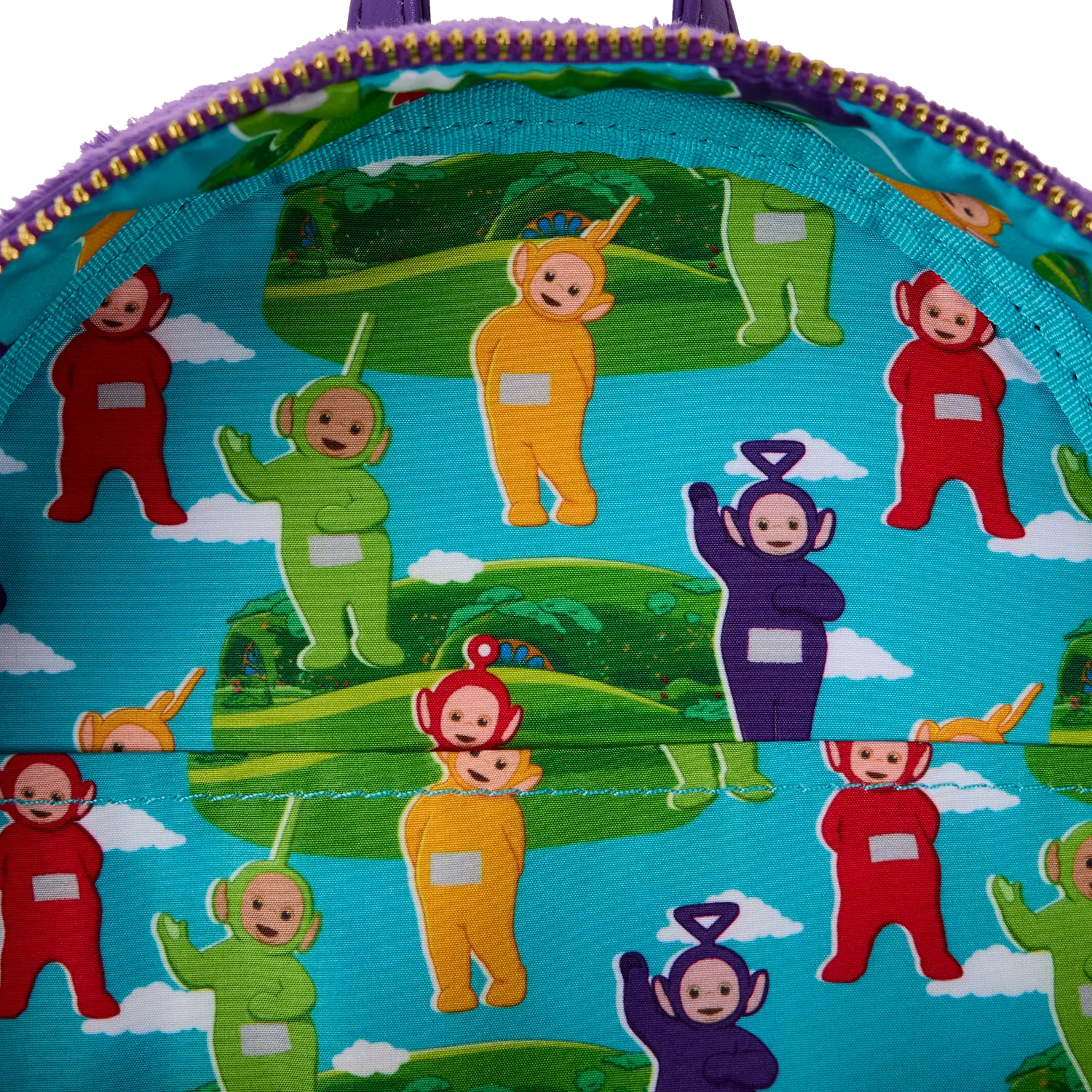 Teletubbies Tinky-Winky Plush Cosplay Light Up Mini Backpack - Image 8