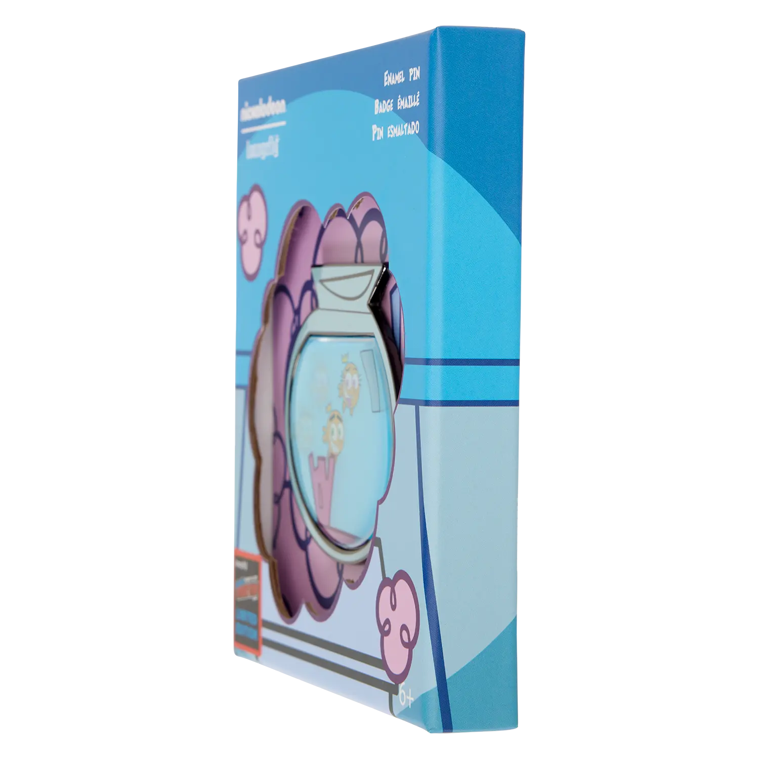 NYCC Limited Edition The Fairly OddParents Lenticular 3" Collector Box Pin - Image 6