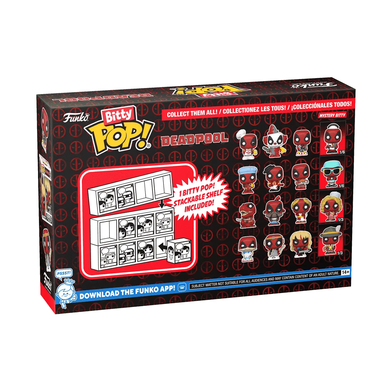 Bitty Pop! Deadpool 4-Pack Series 3 - Image 3