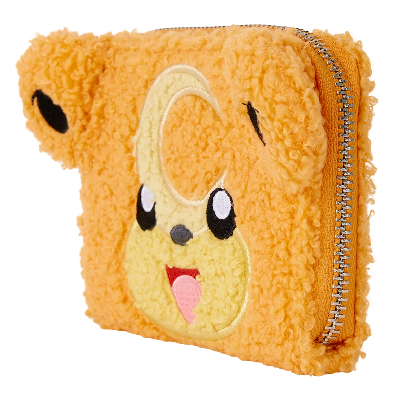 Pokémon Teddiursa Limited Edition Sherpa Cosplay Zip Around Wallet - Image 3
