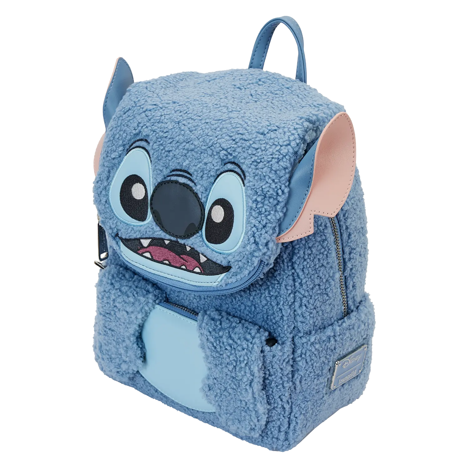 Stitch Plush Sherpa Cosplay Mini Backpack - Image 6