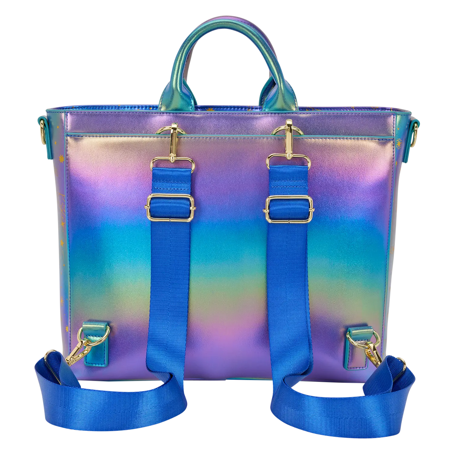 Fantasia Convertible Backpack & Tote Crossbody Bag - Image 5