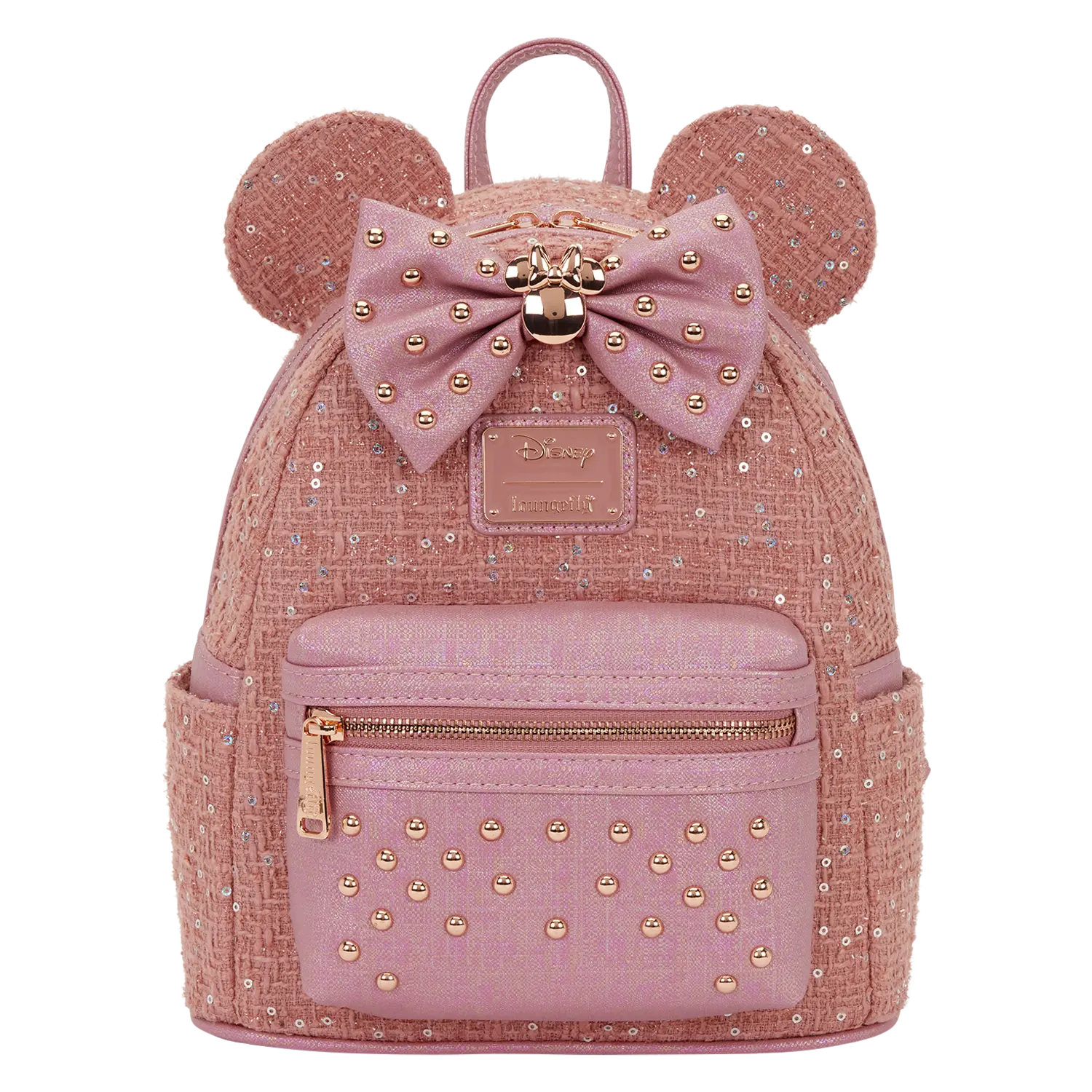 Minnie Mouse Exclusive Glitter Tweed Mini Backpack