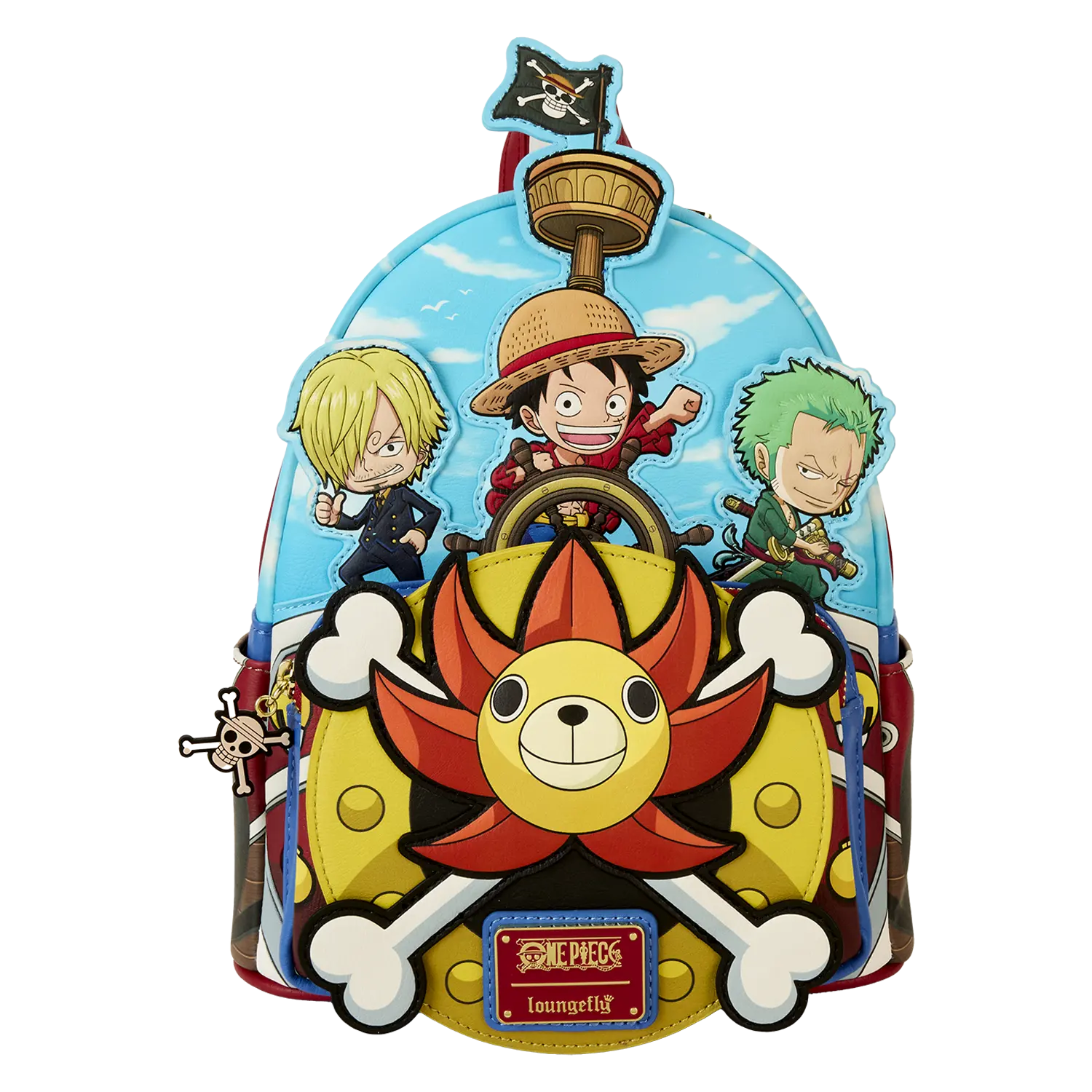 One Piece Thousand Sunny Ship Mini Backpack