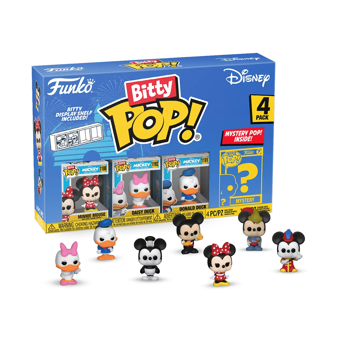 Bitty Pop! Disney 4-Pack Series 2