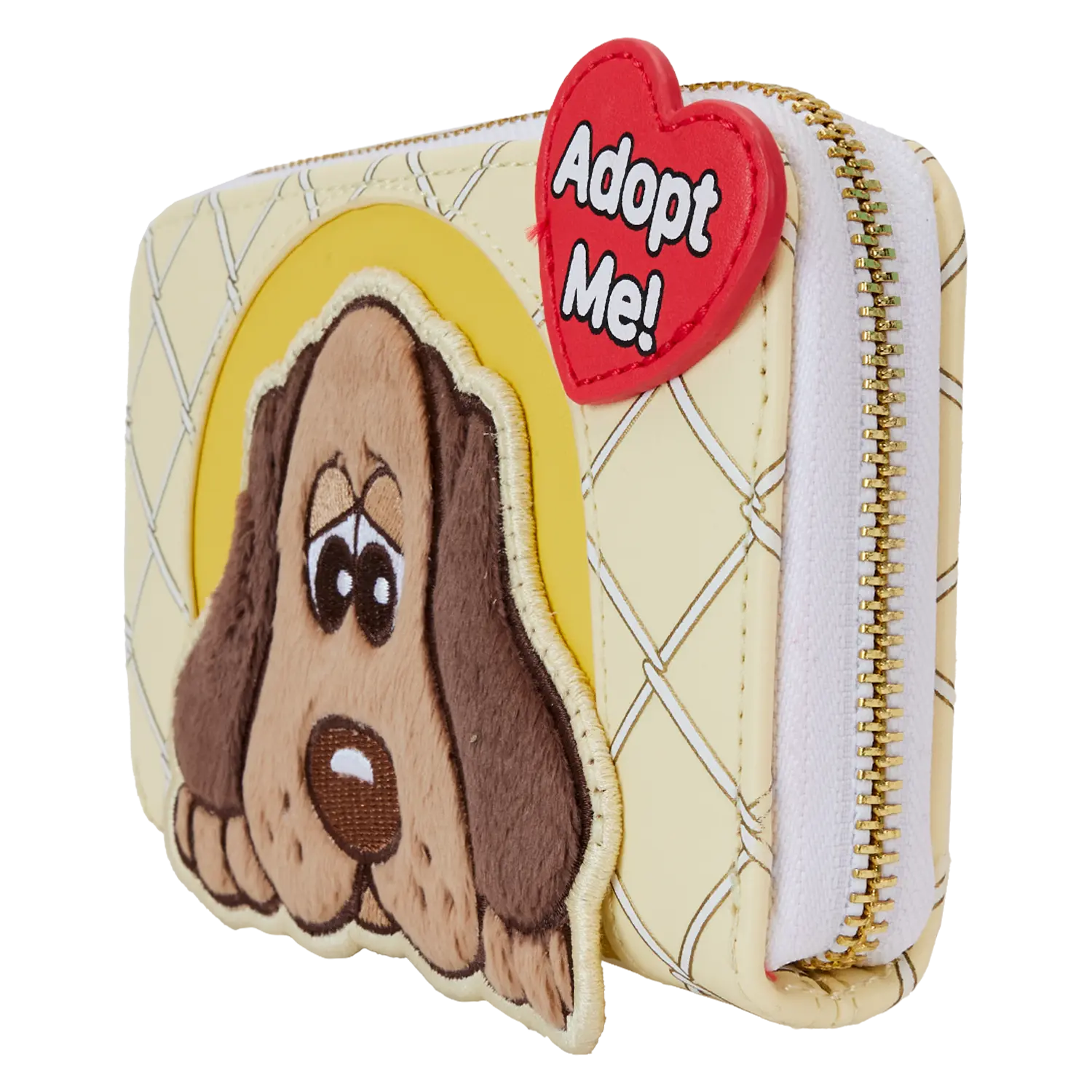 Pound Puppies 40th Anniversary Plush Zip Around Wallet - Image 4