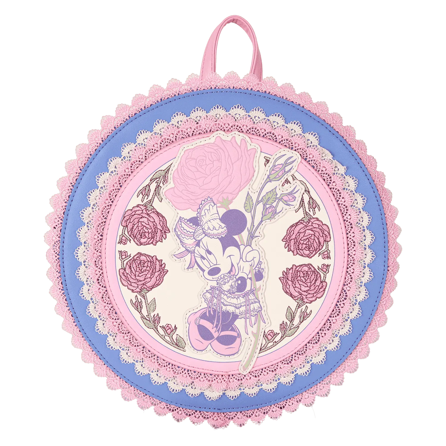 Minnie Mouse Floral and Lace Mini Backpack